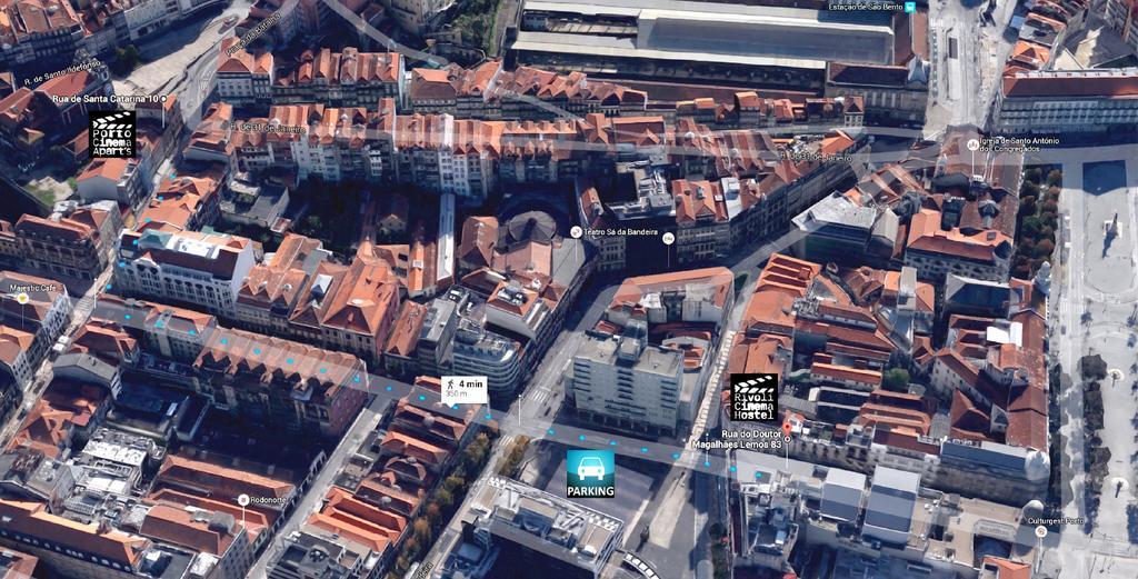 Porto Cinema Apartments Eksteriør bilde